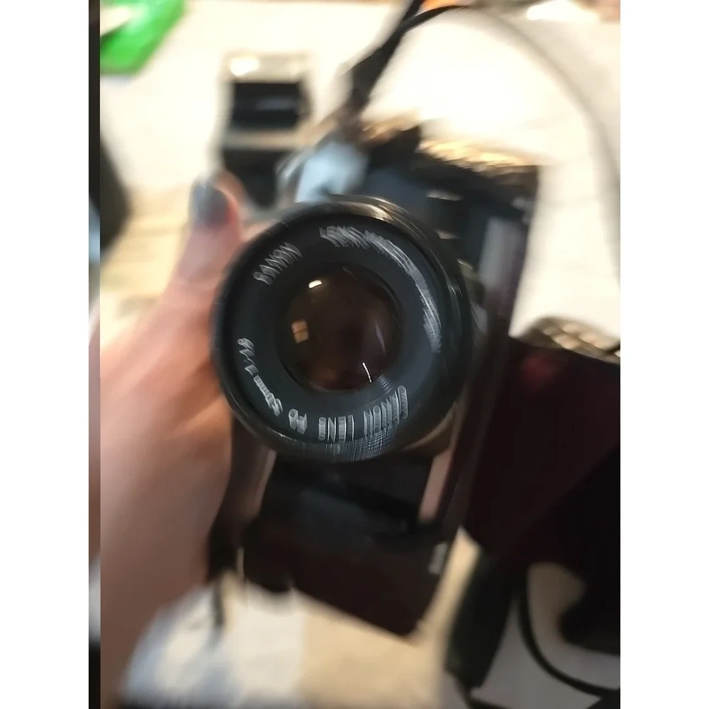 Classic Canon AE-1 Program Camera Bundle‎ with 50mm Lens & Protective Carry Case